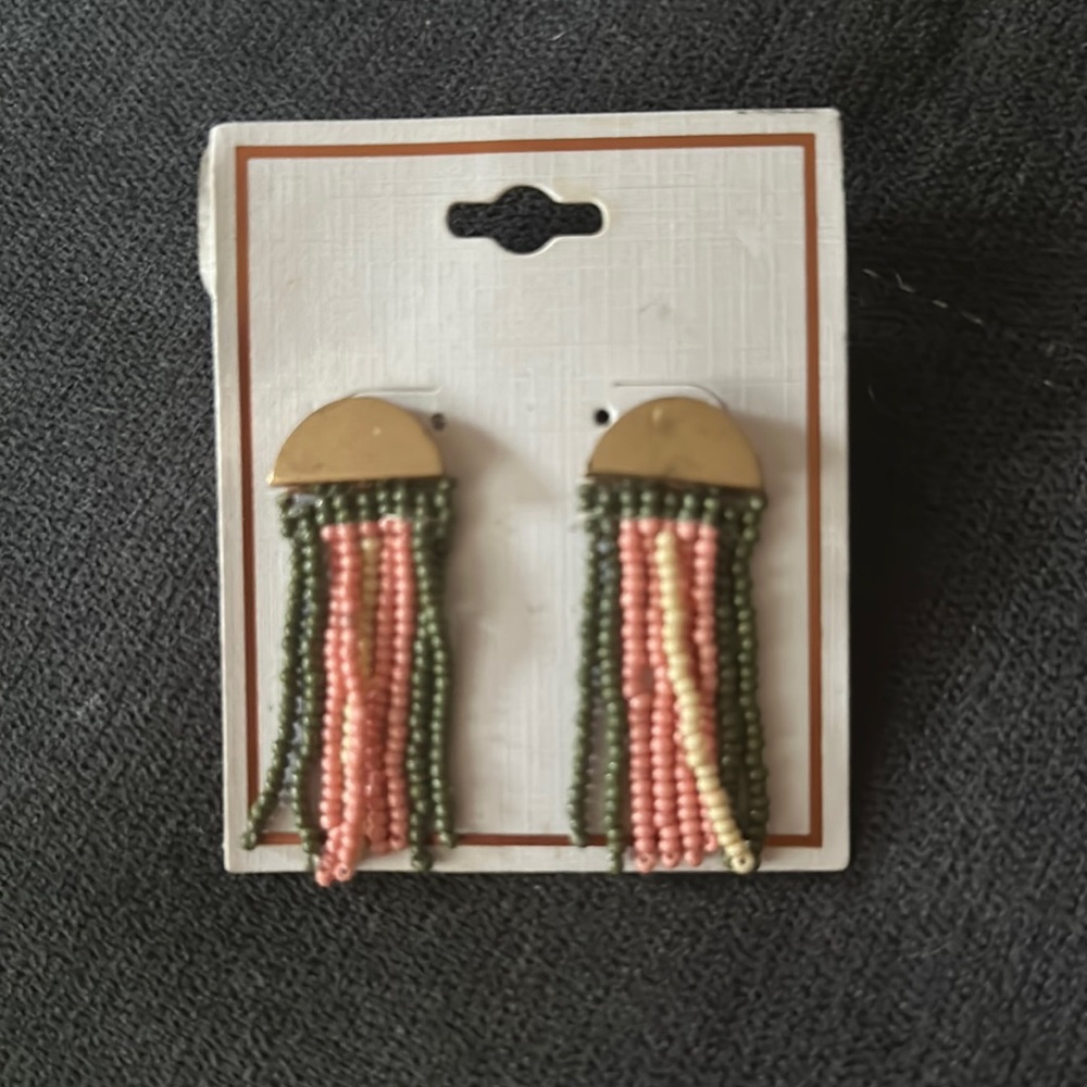 Beaded earrings